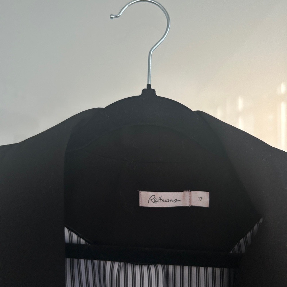 Reitmans Classic Black Jacket